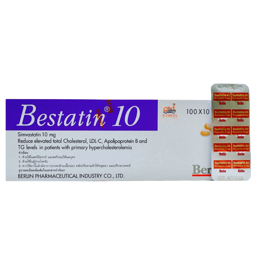 BESTATIN 10MG (ล10 ญ100x10S)