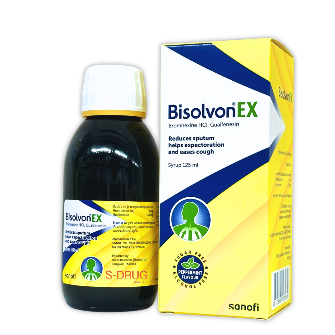 BISOLVON-X 125ML แพคใหม่